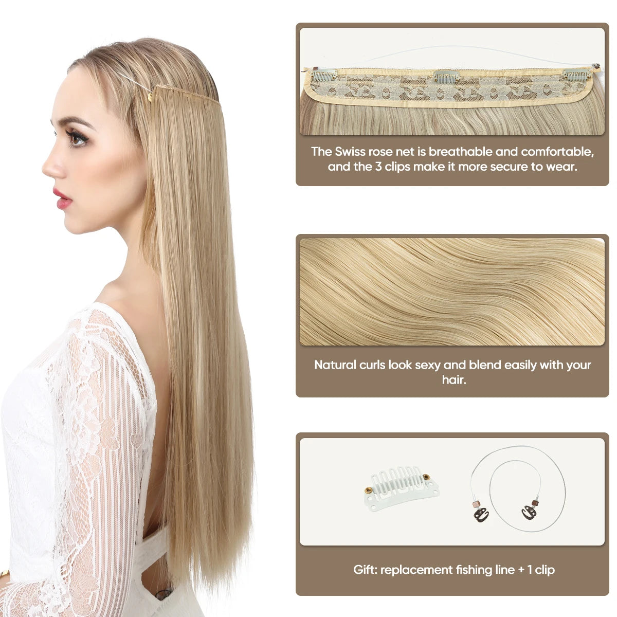 Invisible Wire Hair Extension